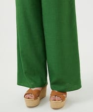 GBLGE01300 Sybilla(シビラ) トリアセリネンパンツ グリーン