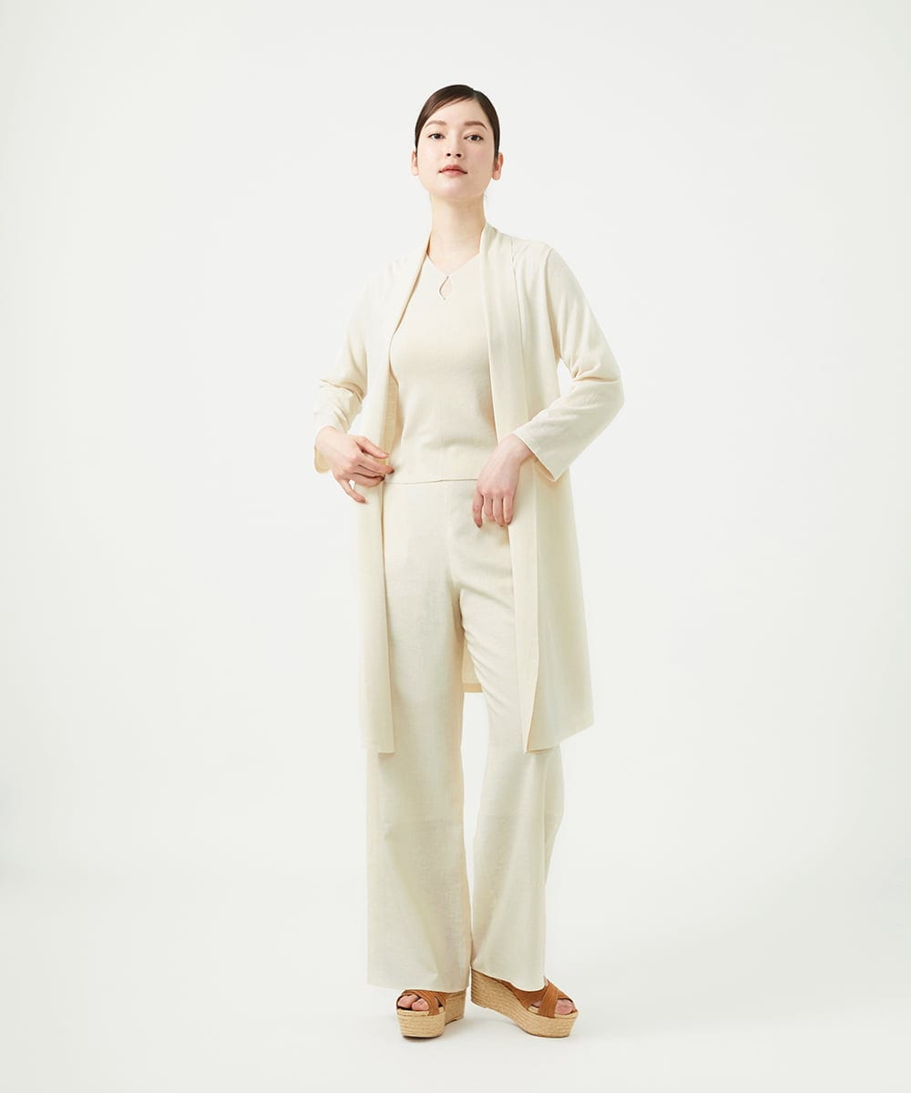 GBLGE01300 Sybilla(シビラ) トリアセリネンパンツ アイボリー