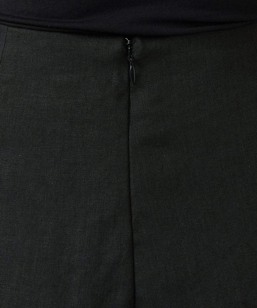 GBLGE21360 Sybilla(シビラ) タックリネンワイドパンツ ブラック