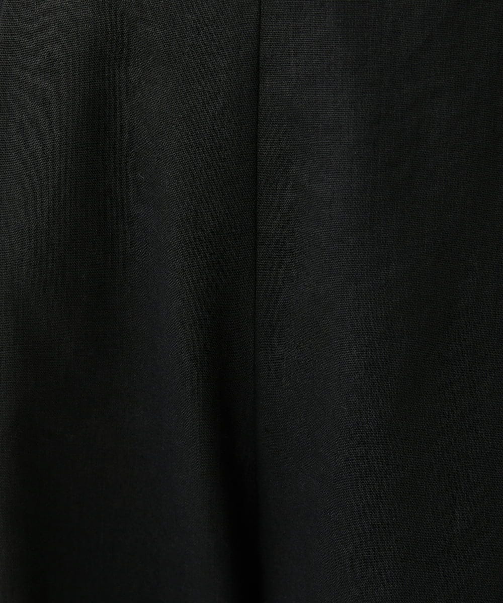 GBLGE21360 Sybilla(シビラ) タックリネンワイドパンツ ブラック