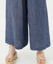 GBLGF20300 Sybilla(シビラ) リネンデニムタックパンツ ネイビー