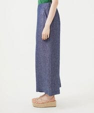 GBLGF20300 Sybilla(シビラ) リネンデニムストレートパンツ ネイビー