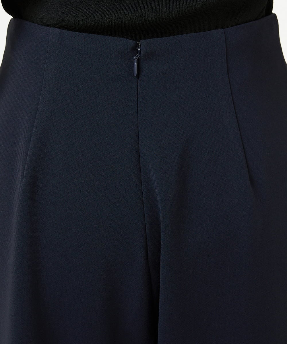 GBLGF70360 Sybilla(シビラ) 【再入荷】フロントタックワイドパンツ ブラック