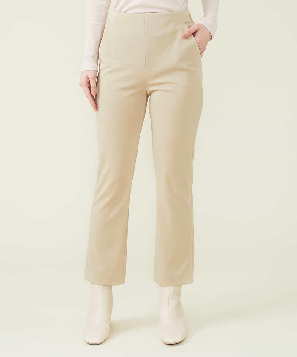GBLGP10230 Sybilla(シビラ) バックスリットスティックパンツ ベージュ