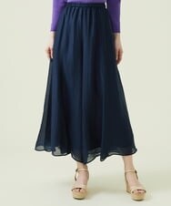 GBLGS11230 Sybilla(シビラ) シームフレアパンツ ネイビー