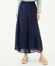 GBLHA70270 Sybilla(シビラ) シームフレアパンツ ネイビー