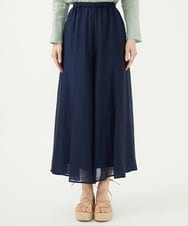GBLHA70270 Sybilla(シビラ) シームフレアパンツ ネイビー