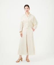 GBLHD04360 Sybilla(シビラ) スカート風クロップドパンツ アイボリー