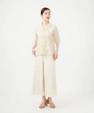 GBLHD04360 Sybilla(シビラ) スカート風クロップドパンツ アイボリー