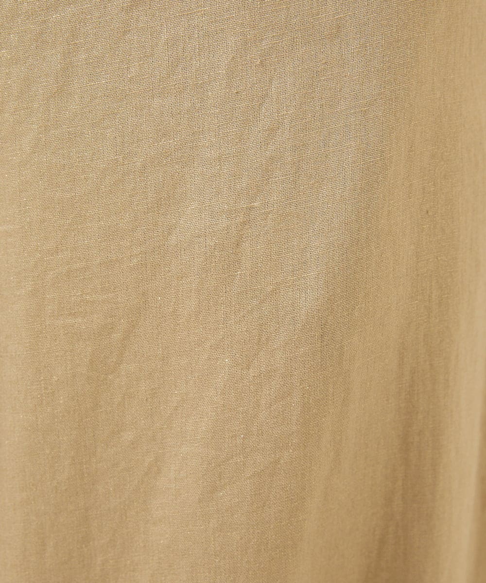 GBLJA07560 Sybilla(シビラ) メタリックリネンフレアパンツ ゴールド