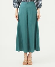 GBLJB03330 Sybilla(シビラ) スカート風フレアパンツ グリーン