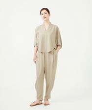 GBLJD34270 Sybilla(シビラ) レーヨンナイロンフォルムパンツ ベージュ