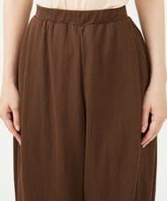 GBLJD34270 Sybilla(シビラ) レーヨンナイロンフォルムパンツ ブラウン