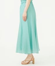 GBLJD42250 Sybilla(シビラ) シアークリンクルフレアパンツ ライトグリーン