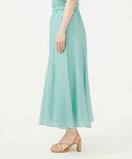 GBLJD42250 Sybilla(シビラ) シアークリンクルフレアパンツ ライトグリーン