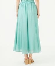 GBLJD42250 Sybilla(シビラ) シアークリンクルフレアパンツ ライトグリーン