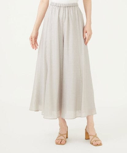 GBLJD42250 Sybilla シアークリンクルフレアパンツ