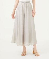GBLJD42250 Sybilla(シビラ) シアークリンクルフレアパンツ ライトグレー