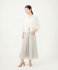 GBLJD42250 Sybilla(シビラ) シアークリンクルフレアパンツ ライトグレー
