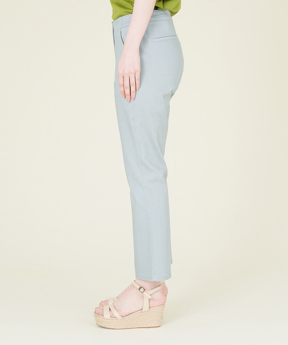GBLJP23270 Sybilla(シビラ) クロップドカラーデニムパンツ ライトブルー