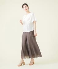 GBLJT11230 Sybilla(シビラ) シームフレアパンツ グレー