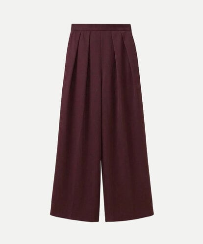GBLJT32330 Sybilla ストレッチウールタックパンツ
