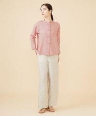 GBLJV09330 Sybilla(シビラ) リネンシャンブレーデニムパンツ ベージュ