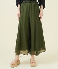GBLJW54230 Sybilla(シビラ) シームフレアパンツ カーキ