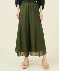GBLJW54230 Sybilla(シビラ) シームフレアパンツ カーキ