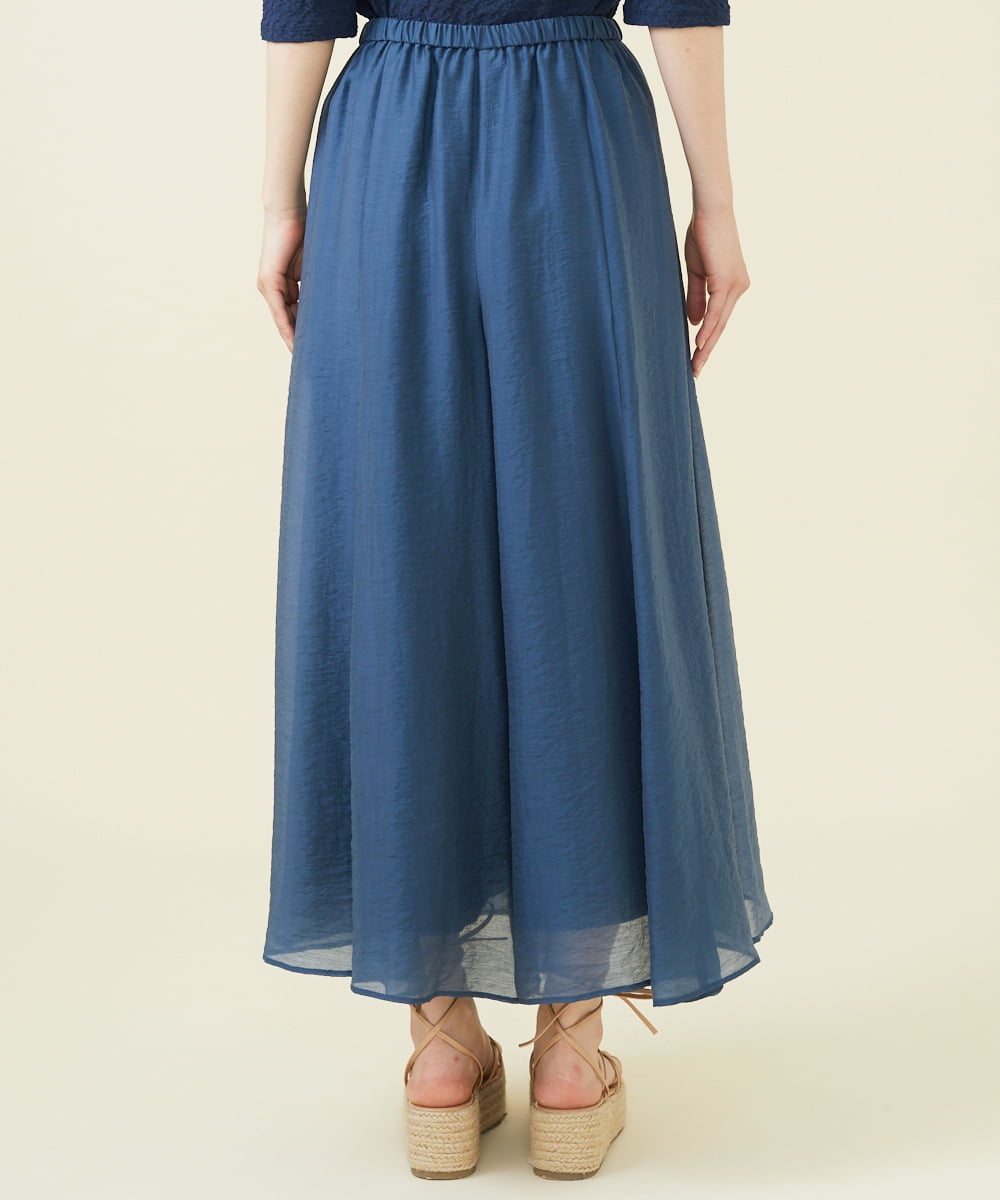 GBLJW54230 Sybilla(シビラ) シームフレアパンツ ブルー