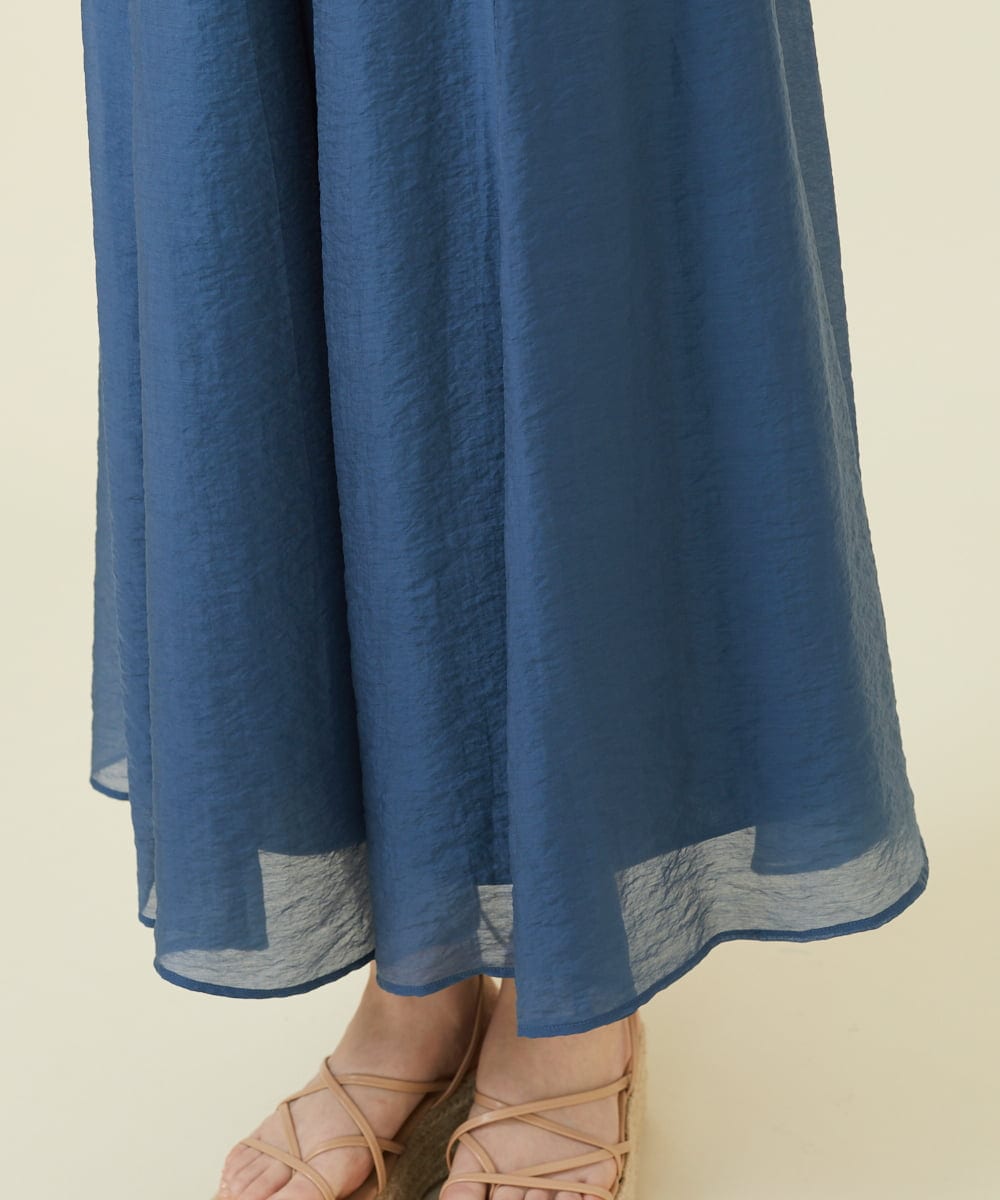 GBLJW54230 Sybilla(シビラ) シームフレアパンツ ブルー