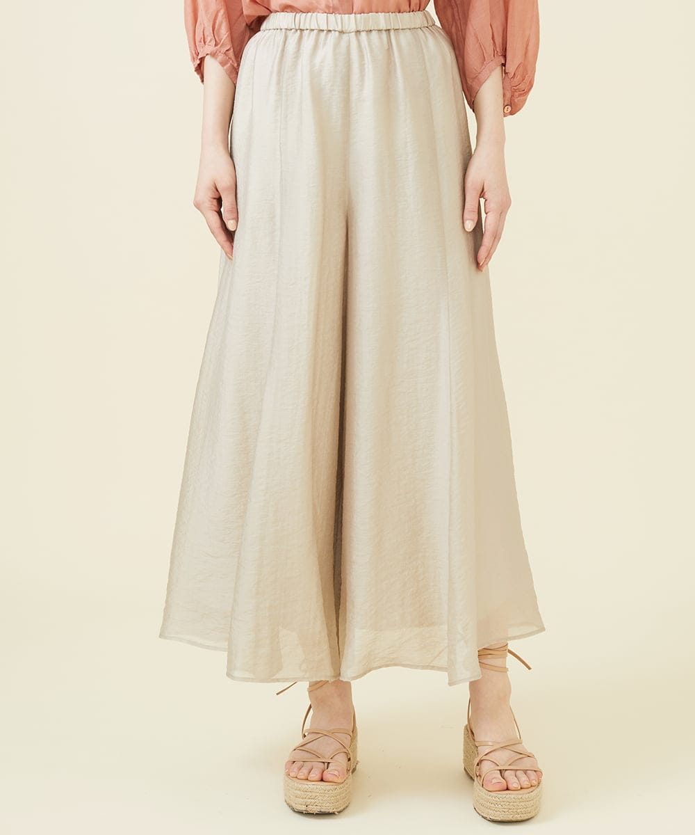 GBLJW54230 Sybilla(シビラ) シームフレアパンツ ベージュ