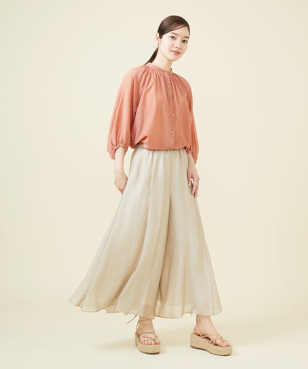 GBLJW54230 Sybilla(シビラ) シームフレアパンツ ベージュ