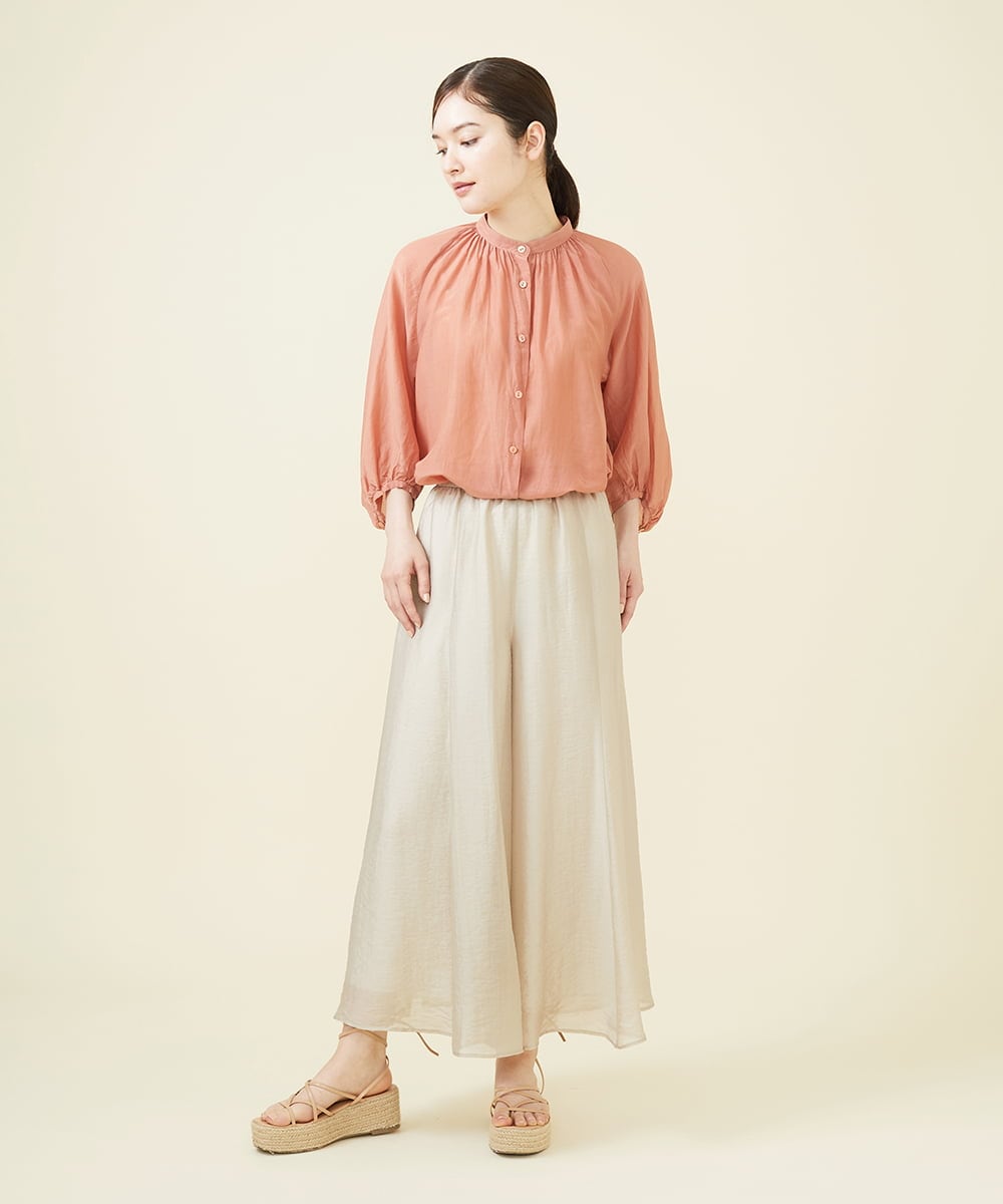GBLJW54230 Sybilla(シビラ) シームフレアパンツ ベージュ