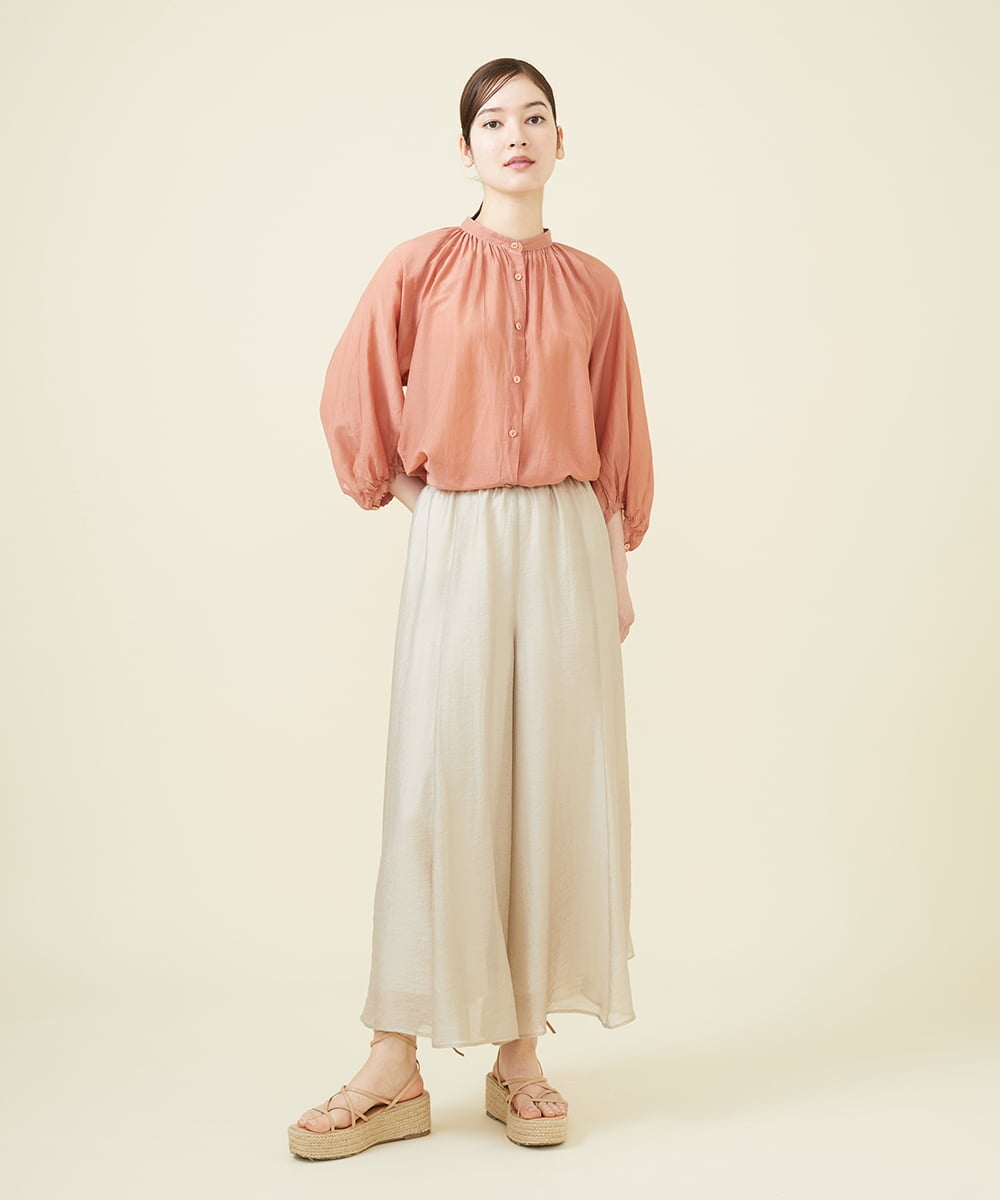 GBLJW54230 Sybilla(シビラ) シームフレアパンツ ベージュ