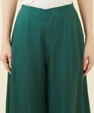 GBLJX04330 Sybilla(シビラ) リヨセルツイルワイドパンツ グリーン