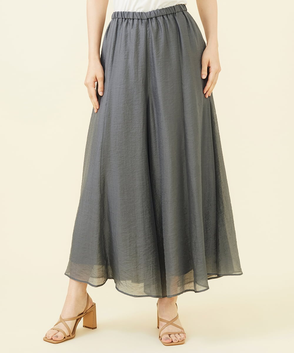 美品 sybilla シビラ パンツ キュロット ガウチョパンツ グリーン