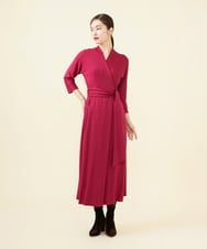 GBPAB13700 Sybilla(シビラ) 【メディア着用】【SMART DRESS】ラップジャージードレス ピンク
