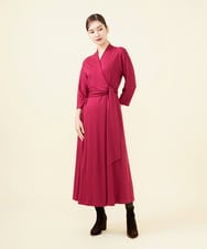 GBPAB13700 Sybilla(シビラ) 【メディア着用】【SMART DRESS】ラップジャージードレス ピンク
