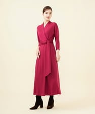 GBPAB13700 Sybilla(シビラ) 【メディア着用】【SMART DRESS】ラップジャージードレス ピンク