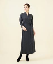 GBPAB13700 Sybilla(シビラ) 【メディア着用】【SMART DRESS】ラップジャージードレス グレー