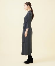 GBPAB13700 Sybilla(シビラ) 【メディア着用】【SMART DRESS】ラップジャージードレス グレー