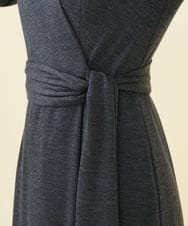 GBPAB13700 Sybilla(シビラ) 【メディア着用】【SMART DRESS】ラップジャージードレス グレー