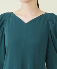 GBPAS43500 Sybilla(シビラ) パワーショルダーワンピース グリーン