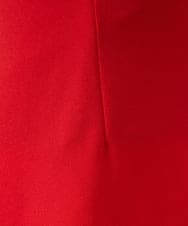 GBPCD01630 Sybilla(シビラ) スリットレイヤードドレス ブラック×レッド