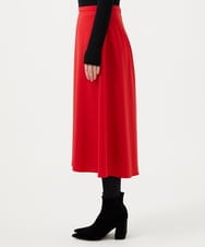 GBPCD01630 Sybilla(シビラ) スリットレイヤードドレス ブラック×レッド