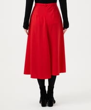 GBPCD01630 Sybilla(シビラ) スリットレイヤードドレス ブラック×レッド