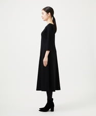 GBPCD01630 Sybilla(シビラ) スリットレイヤードドレス ブラック×レッド