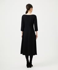 GBPCD01630 Sybilla(シビラ) スリットレイヤードドレス ブラック×レッド