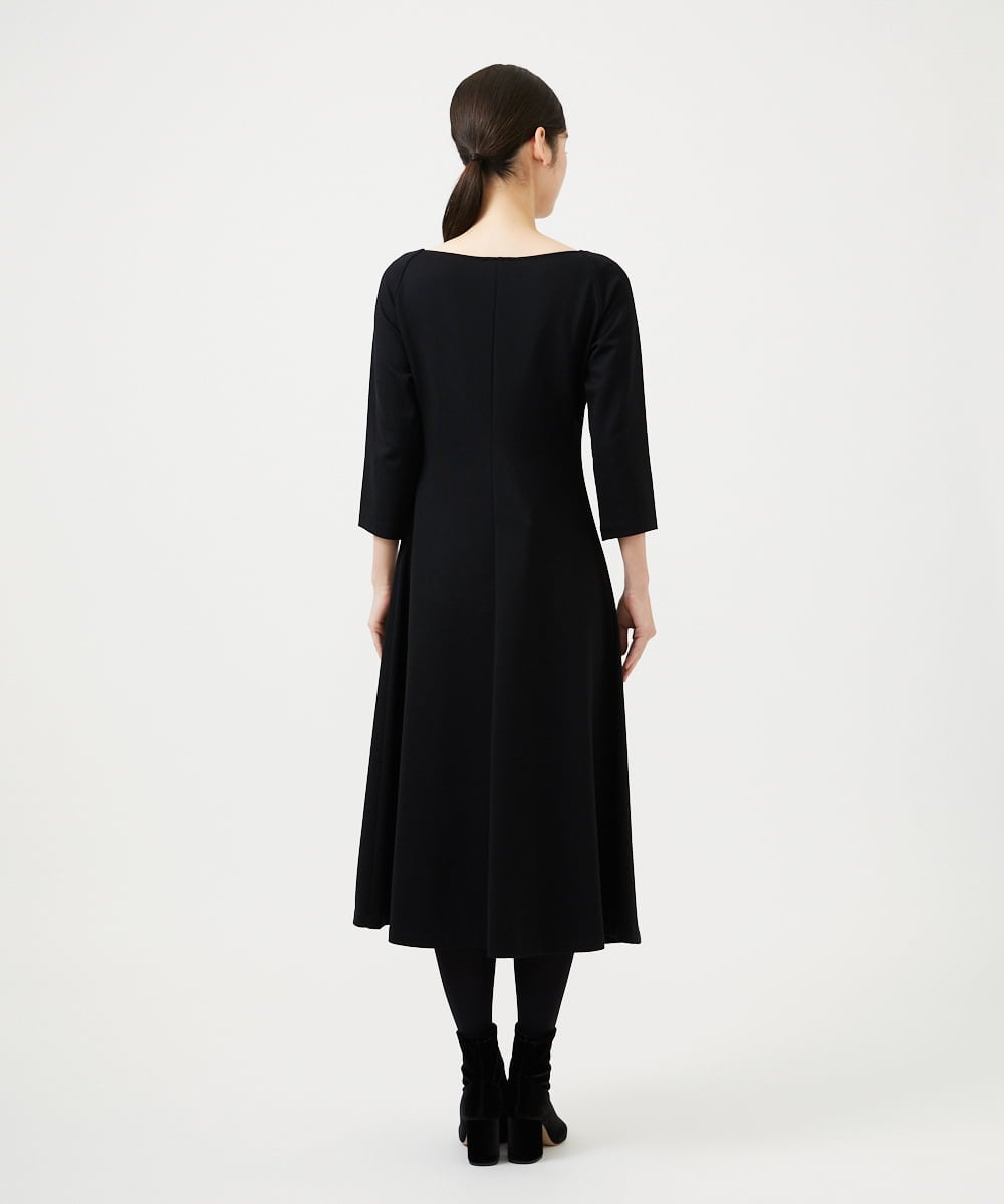 GBPCD01630 Sybilla(シビラ) スリットレイヤードドレス ブラック×レッド